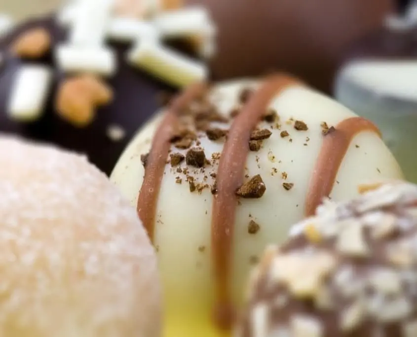 Handgemachte Pralinen aus der Conditorei Luckner